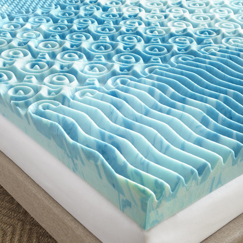 Lane Furniture Sleep Cool Gellux 4" Gel Memory Foam Mattress Topper